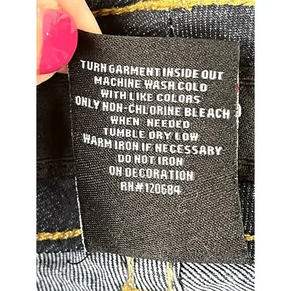 Torrid women's dark wash tapered ankle jeans, size 20 - Picture 8 of 11